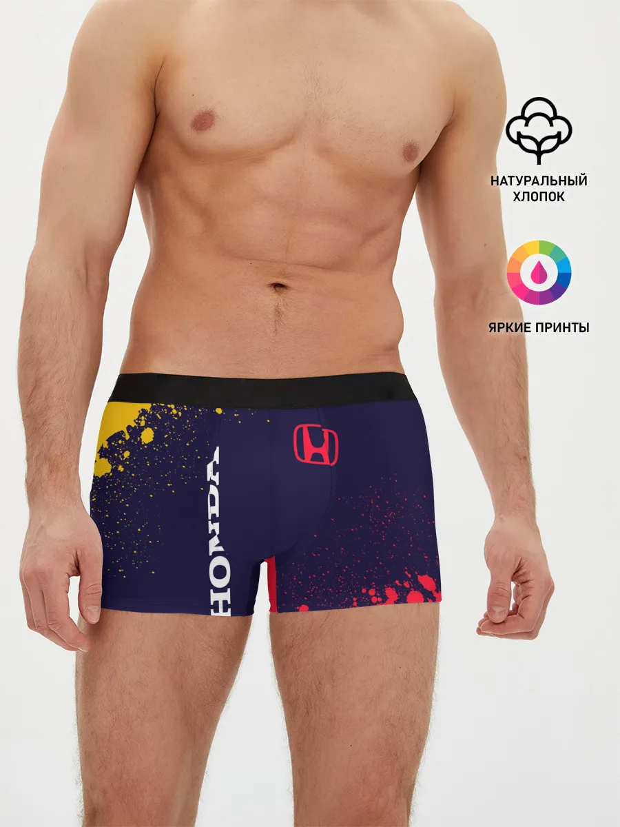 Мужские трусы боксеры / HONDA / ХОНДА
