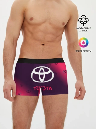 Мужские трусы боксеры / TOYOTA / ТОЙОТА