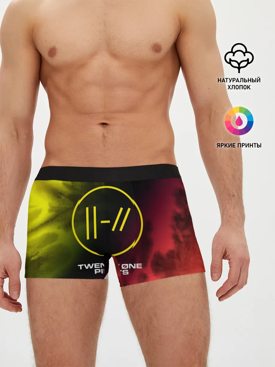 Мужские трусы боксеры / TWENTY ONE PILOTS / 21 PILOTS
