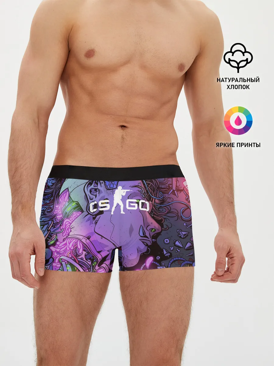 Мужские трусы боксеры / CS GO