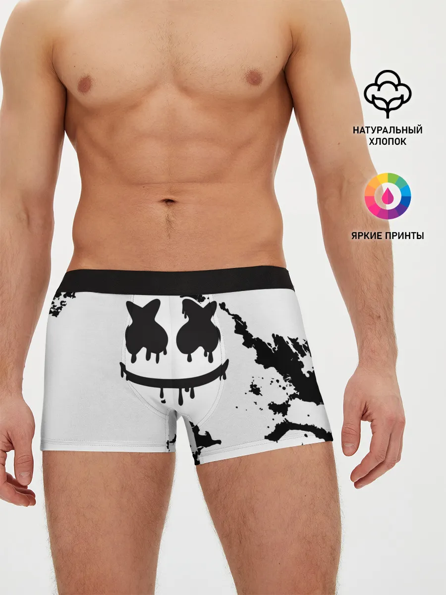 Мужские трусы боксеры / Marshmello