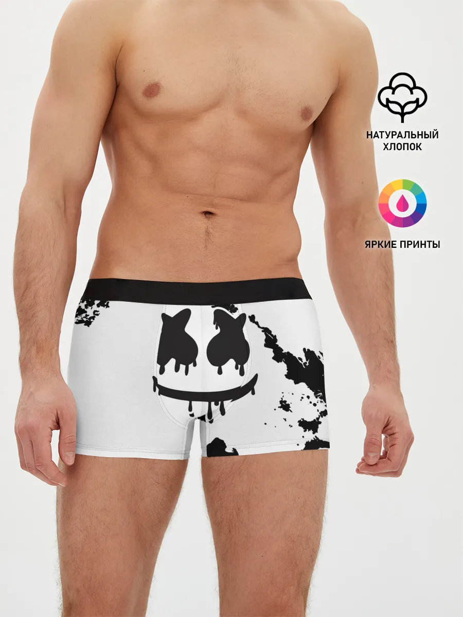 Мужские трусы боксеры / Marshmello