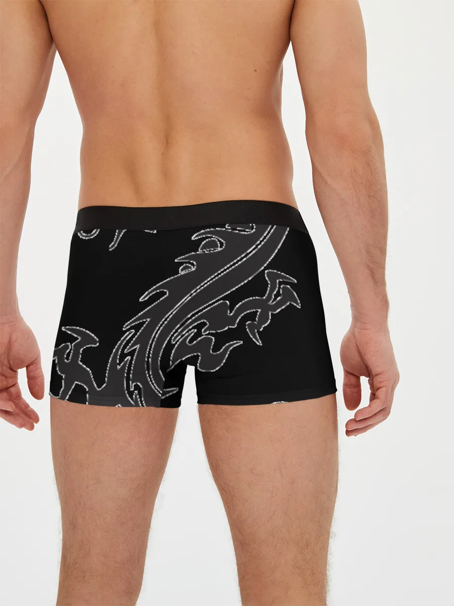 Мужские трусы боксеры / Драконы
