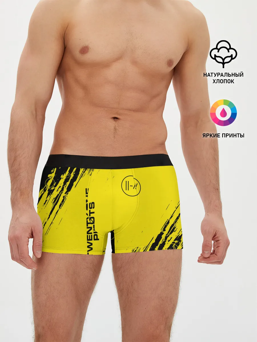 Мужские трусы боксеры / TWENTY ONE PILOTS / 21 PILOTS