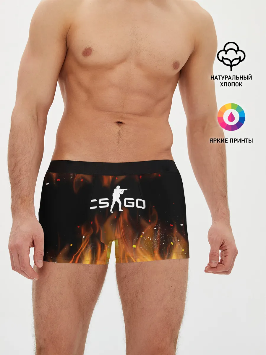 Мужские трусы боксеры / COUNTER STRIKE