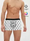 Мужские трусы боксеры / Лого джоджо белый