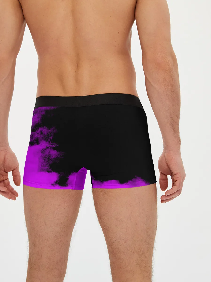 Мужские трусы боксеры / Джоджо fuck фиолетовый