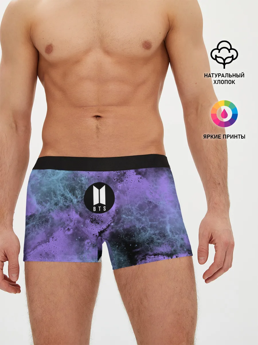 Мужские трусы боксеры / BTS