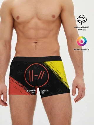 Мужские трусы боксеры / TWENTY ONE PILOTS / 21 PILOTS