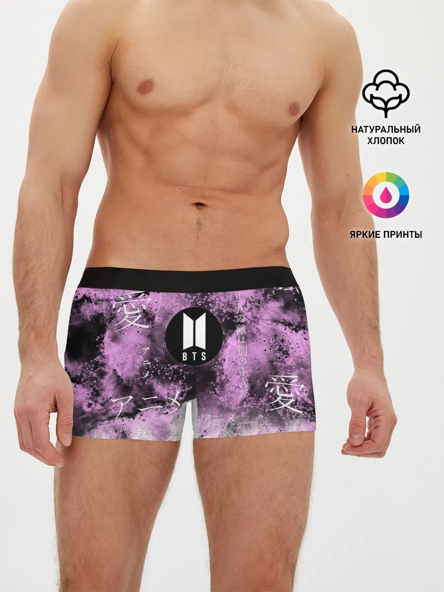Мужские трусы боксеры / BTS