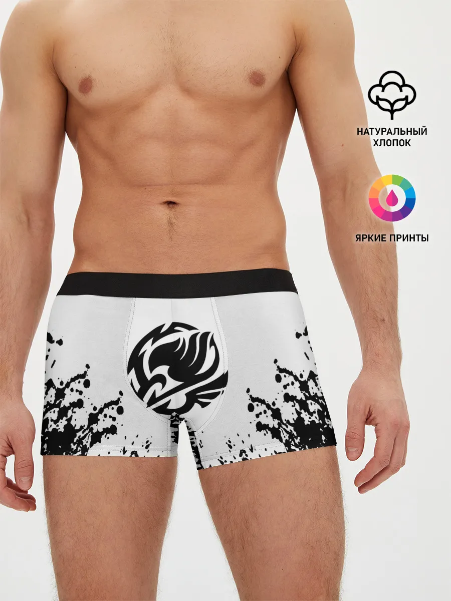 Мужские трусы боксеры / Хвост Феи на белом