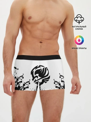 Мужские трусы боксеры / Хвост Феи на белом
