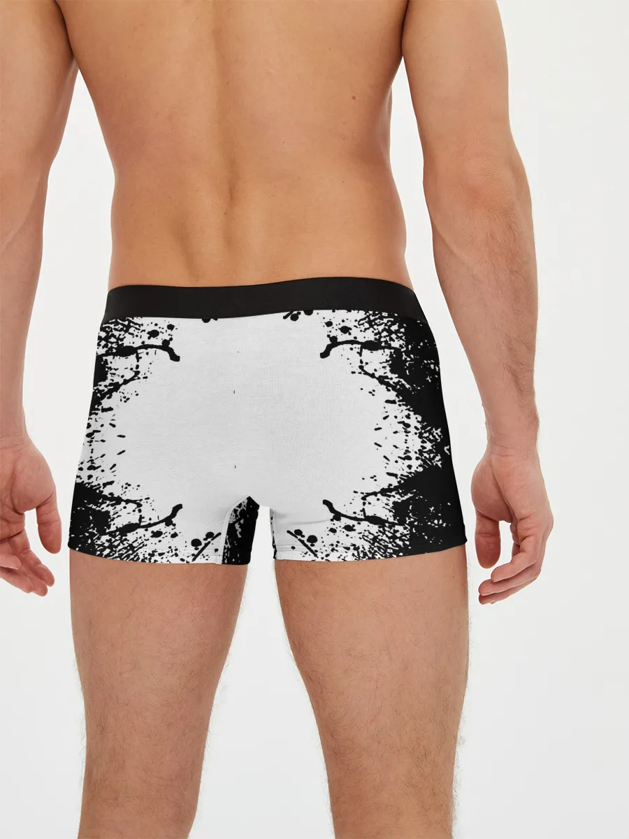 Мужские трусы боксеры / Хвост Феи в белом круге