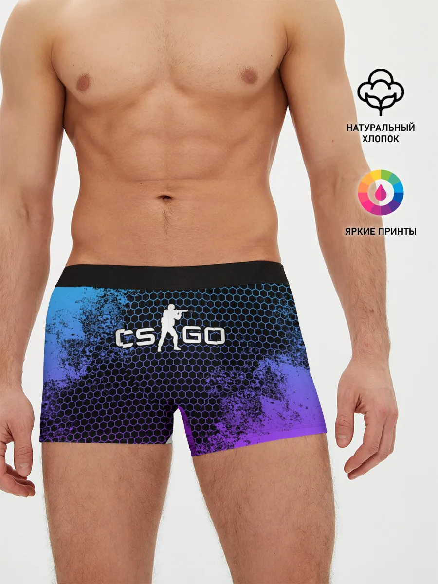 Мужские трусы боксеры / COUNTER STRIKE