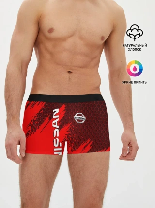 Мужские трусы боксеры / NISSAN