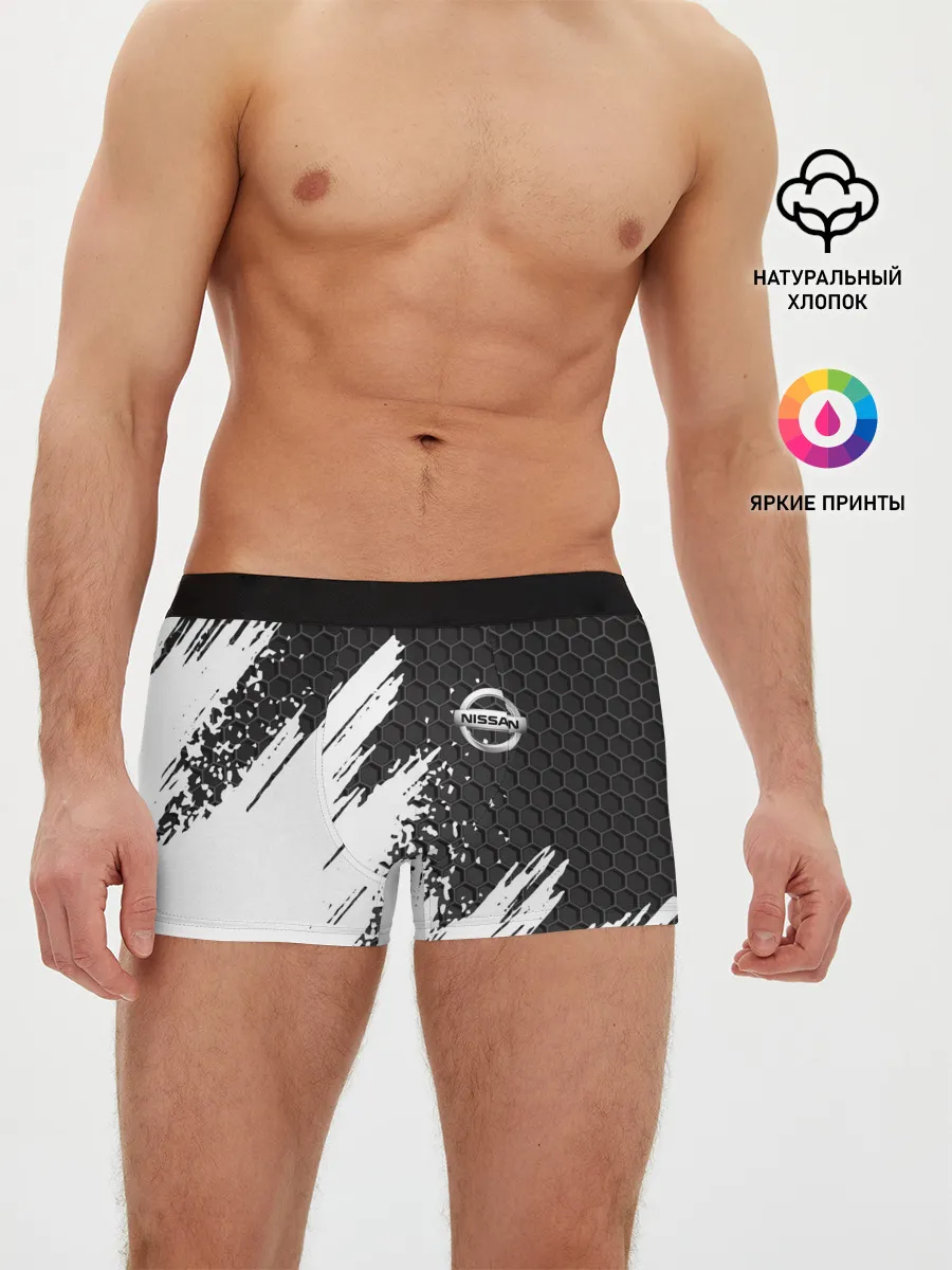 Мужские трусы боксеры / NISSAN