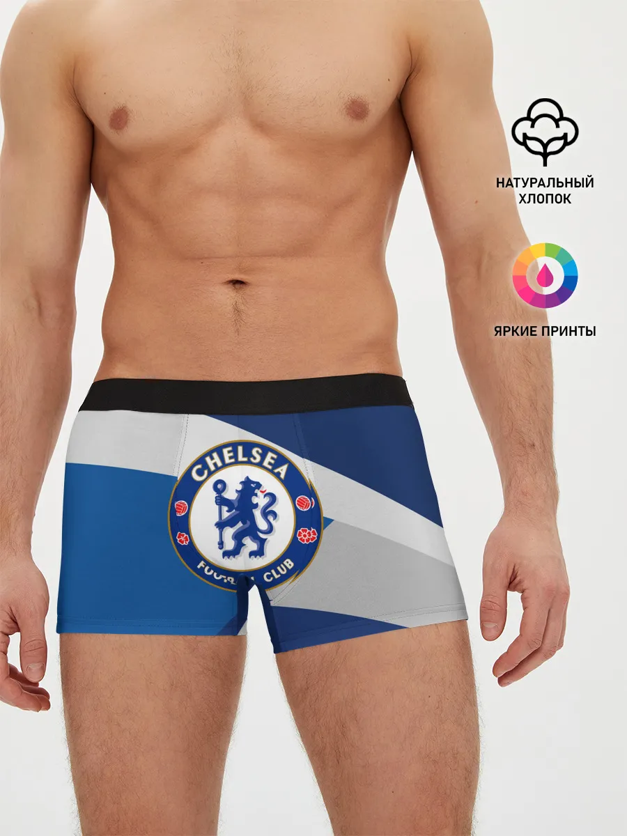 Мужские трусы боксеры / Chelsea Exlusive