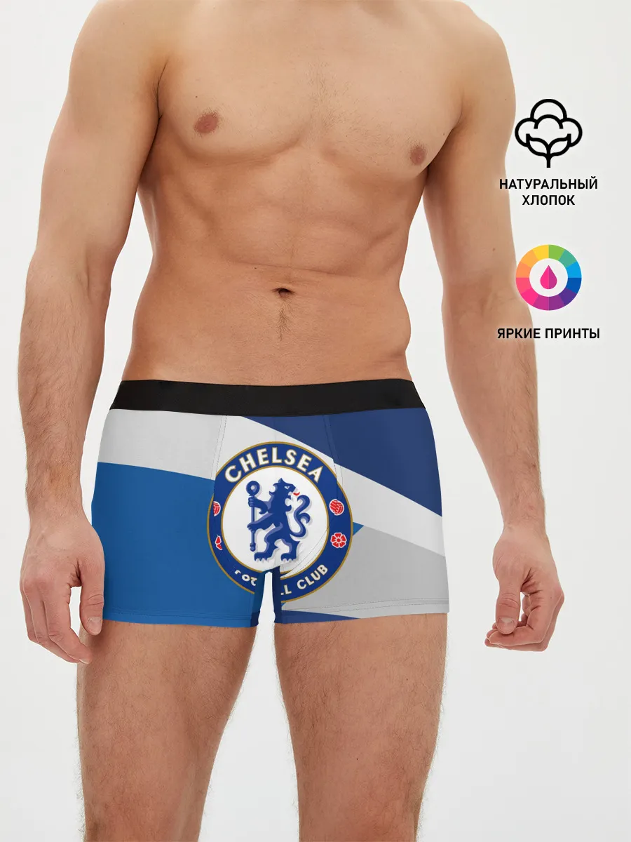 Мужские трусы боксеры / Chelsea Exlusive