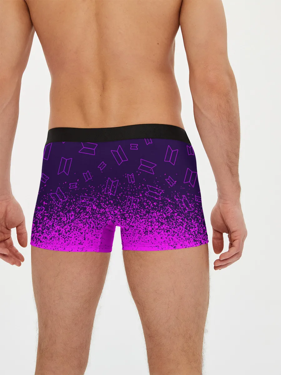 Мужские трусы боксеры / BTS / БТС