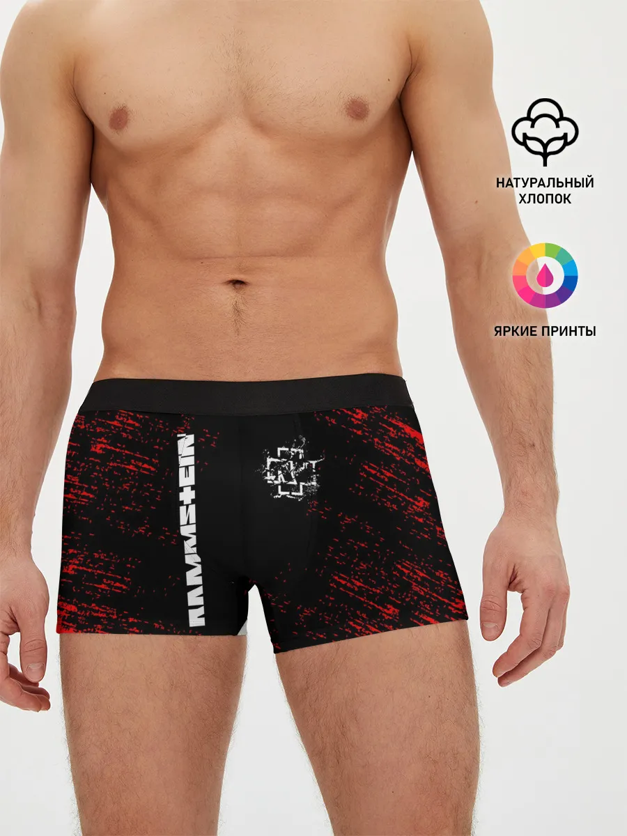 Мужские трусы боксеры / RAMMSTEIN