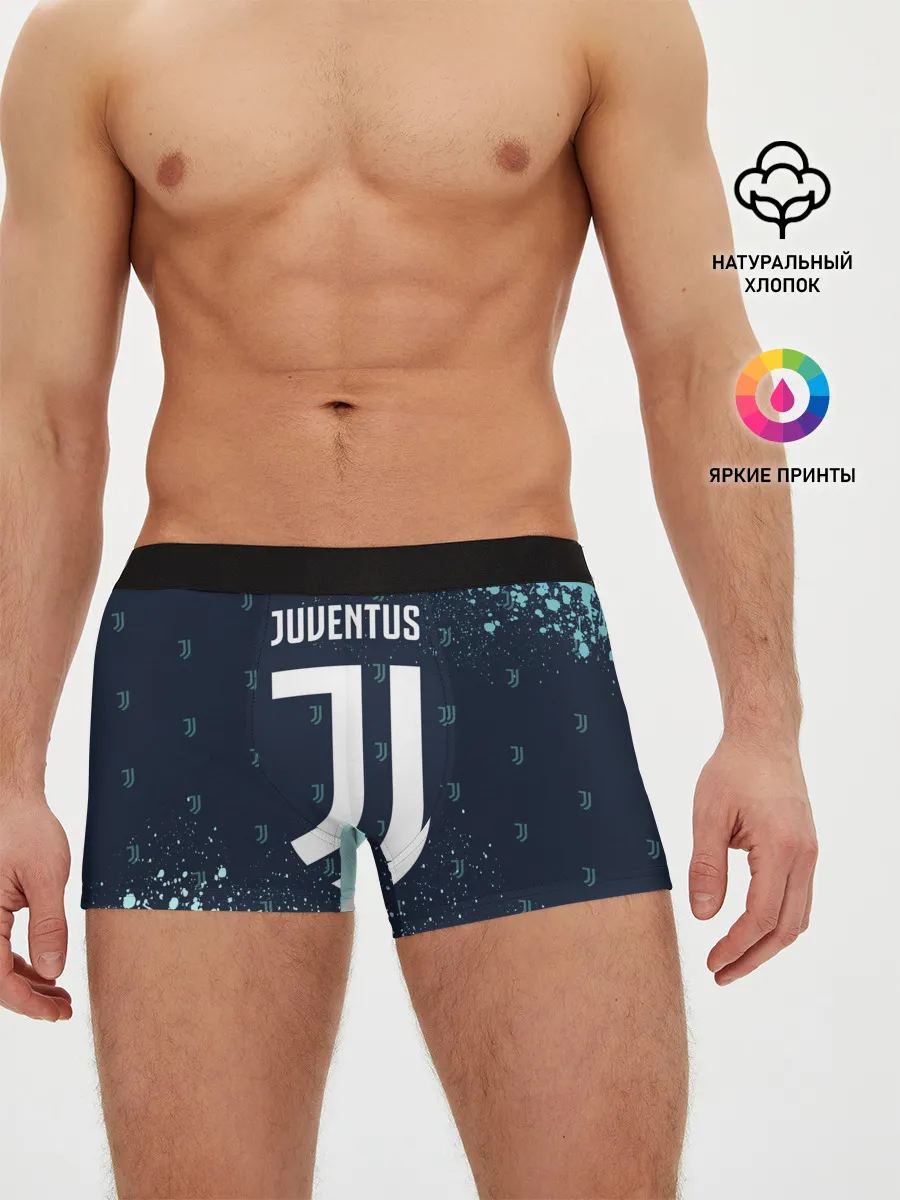 Мужские трусы боксеры / JUVENTUS / ЮВЕНТУС