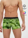 Мужские трусы боксеры / Неоновый базилик