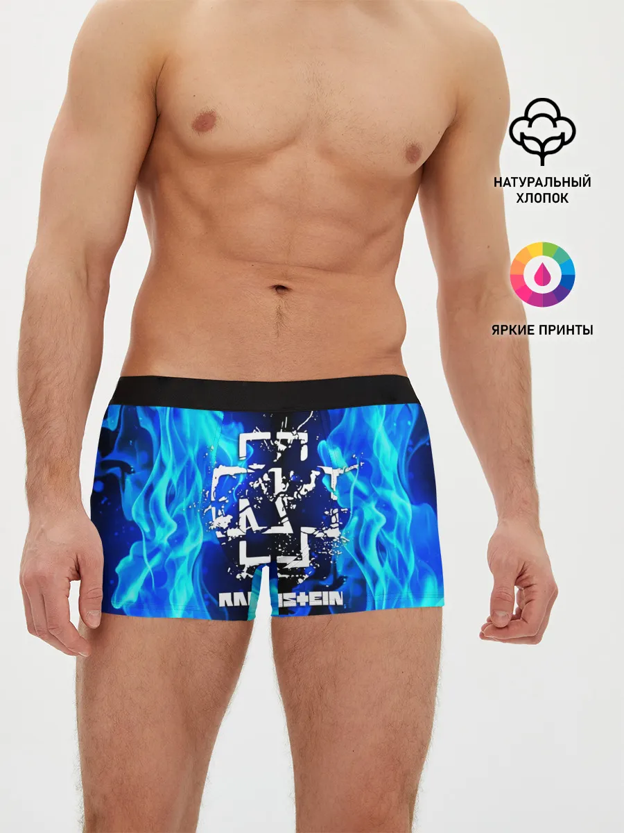 Мужские трусы боксеры / RAMMSTEIN