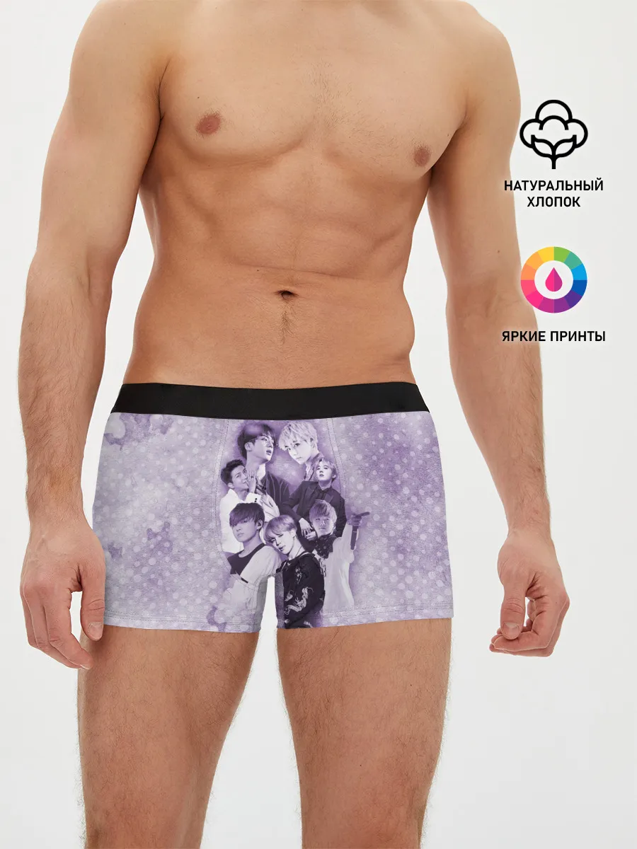 Мужские трусы боксеры / BTS