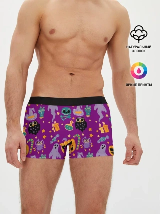 Мужские трусы боксеры / Happy Halloween
