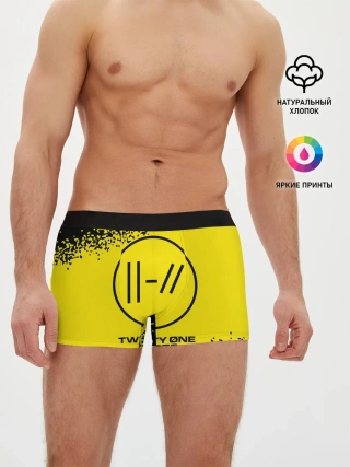 Мужские трусы боксеры / TWENTY ONE PILOTS / 21 PILOTS