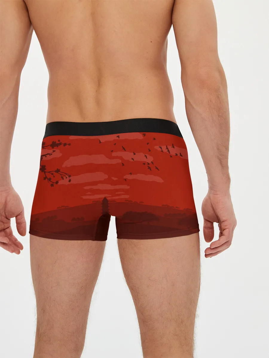 Мужские трусы боксеры / Сакура