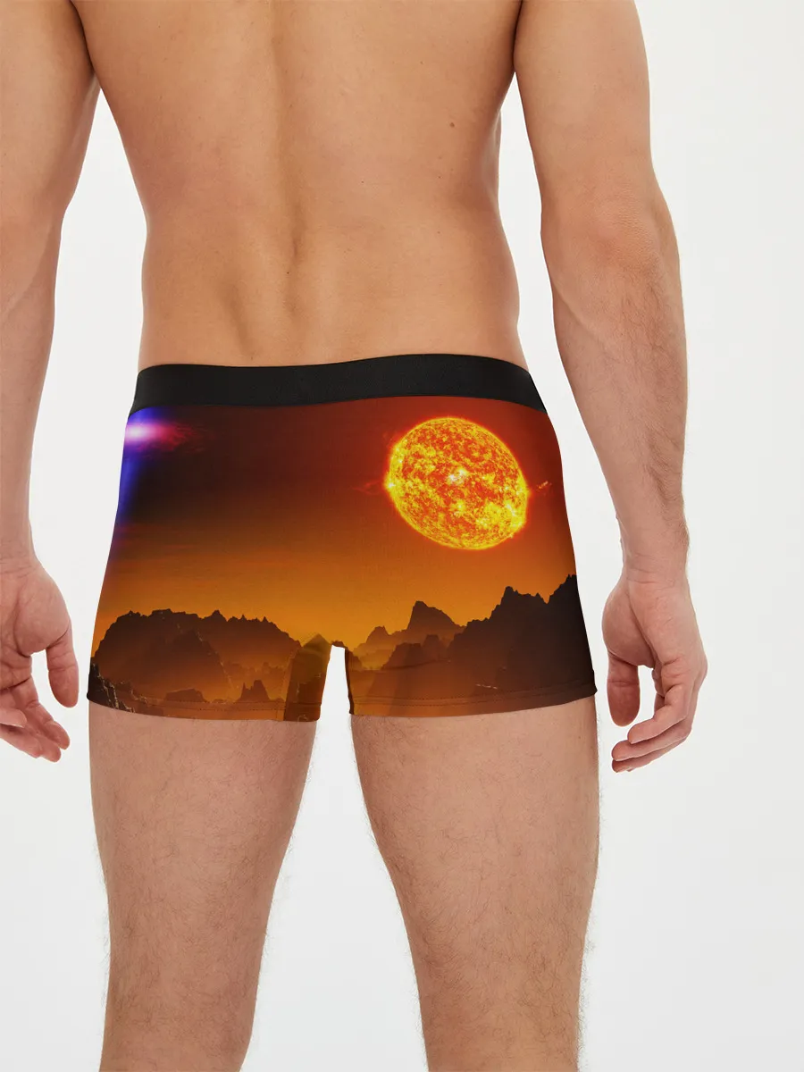 Мужские трусы боксеры / космос