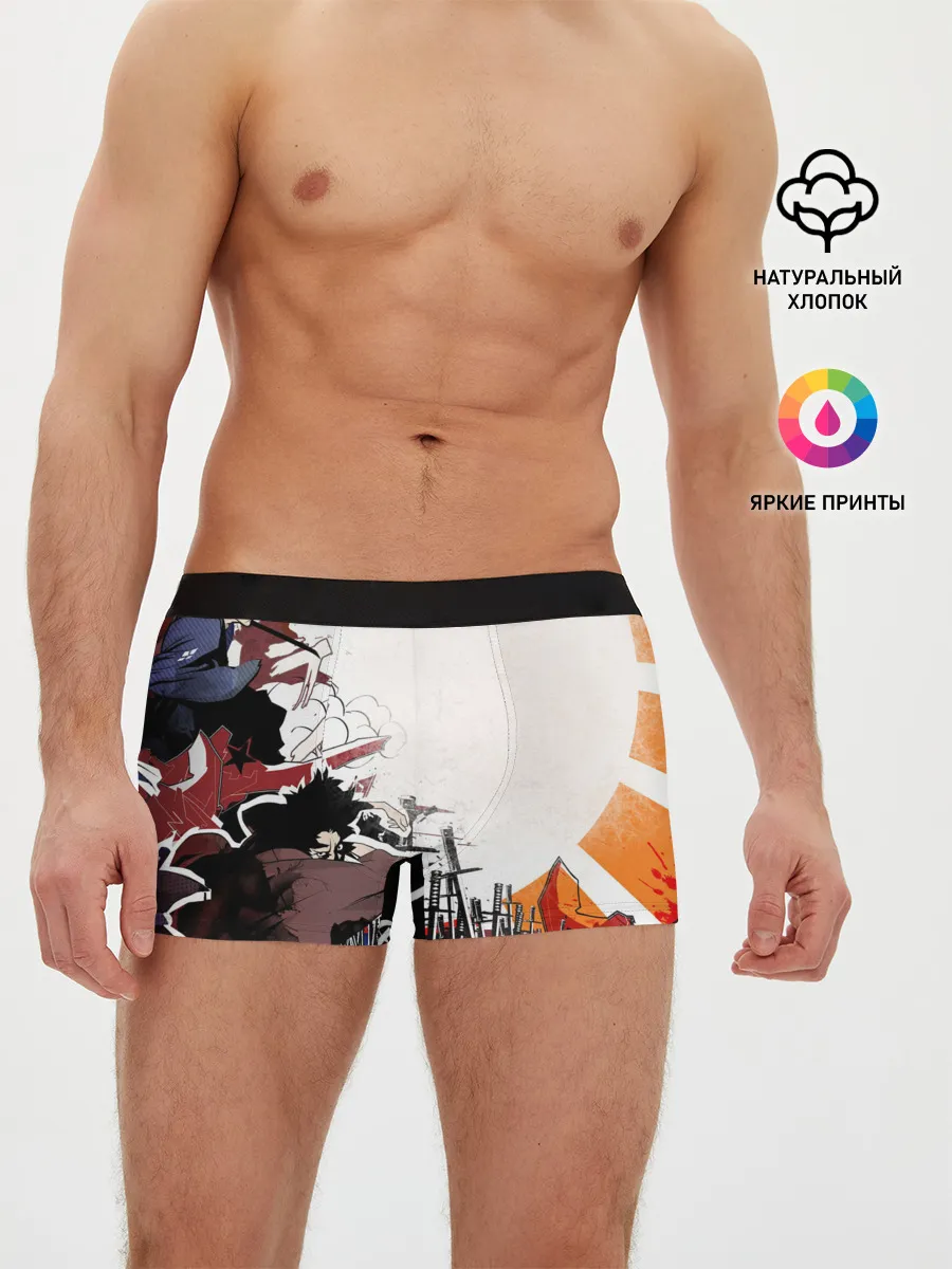 Мужские трусы боксеры / Афросамурай аниме
