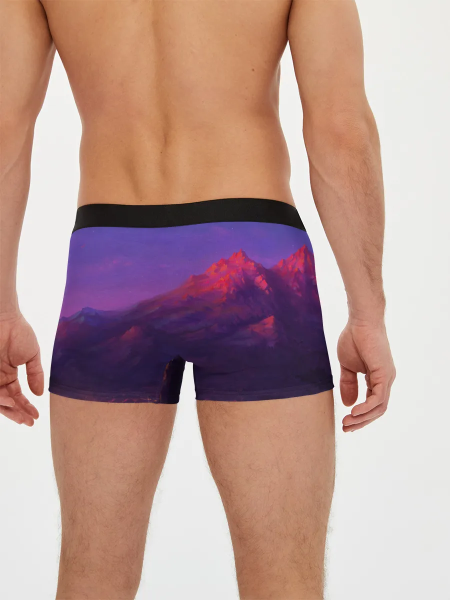 Мужские трусы боксеры / Горы
