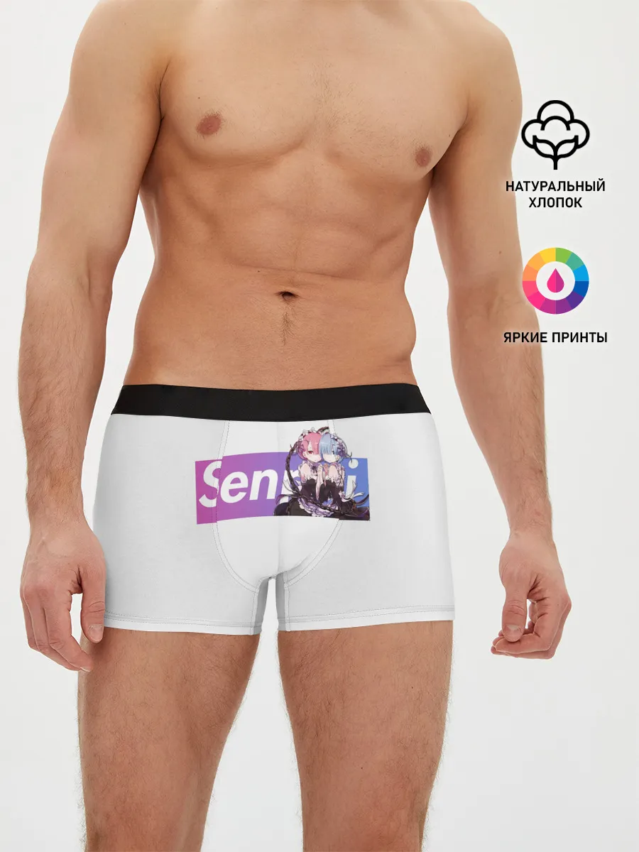 Мужские трусы боксеры / Re:Zero