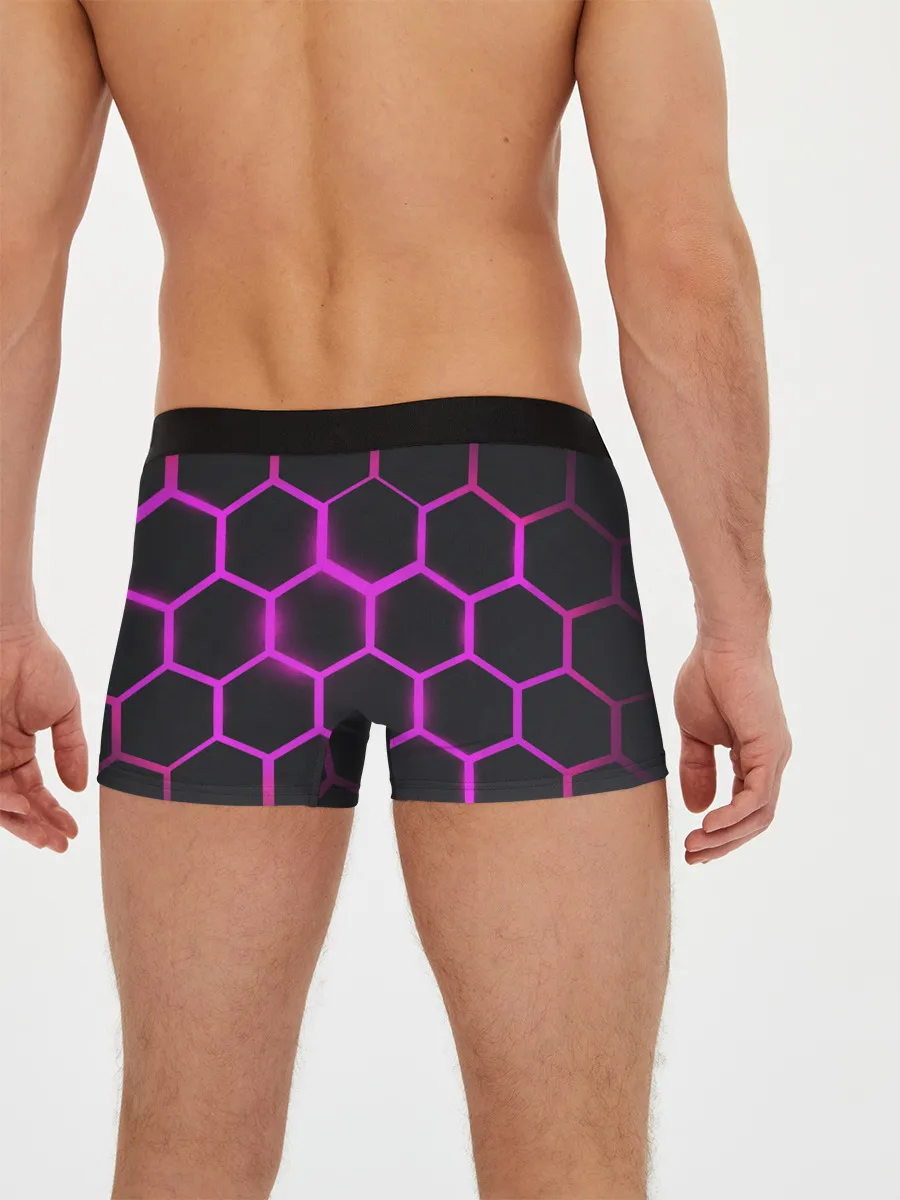 Мужские трусы боксеры / соты