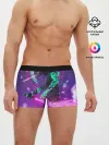 Мужские трусы боксеры / Неоновый Самурай