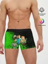 Мужские трусы боксеры / minecraft