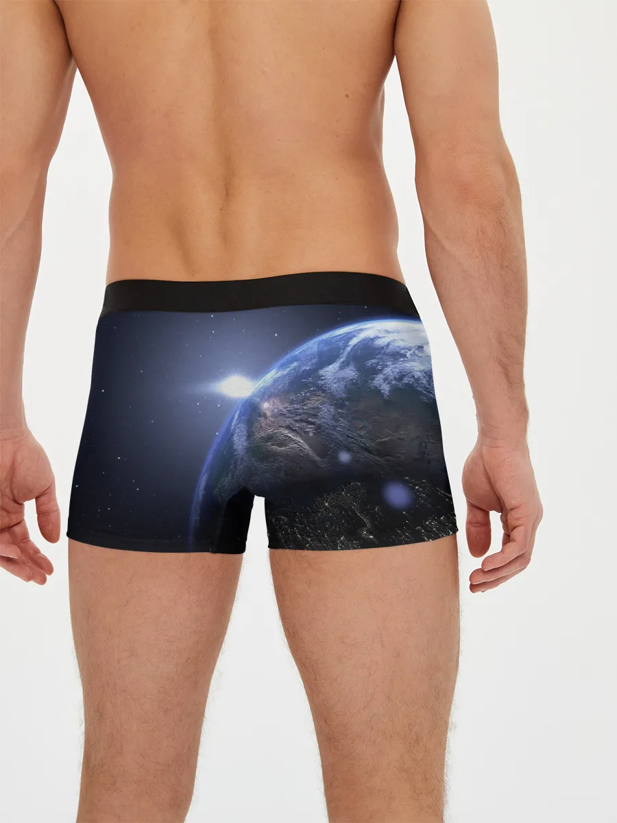 Мужские трусы боксеры / Earth