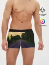 Мужские трусы боксеры / дорога