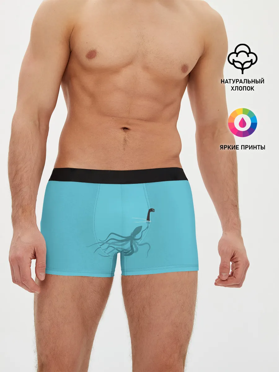 Мужские трусы боксеры / Тайна Лох-несского чудовища