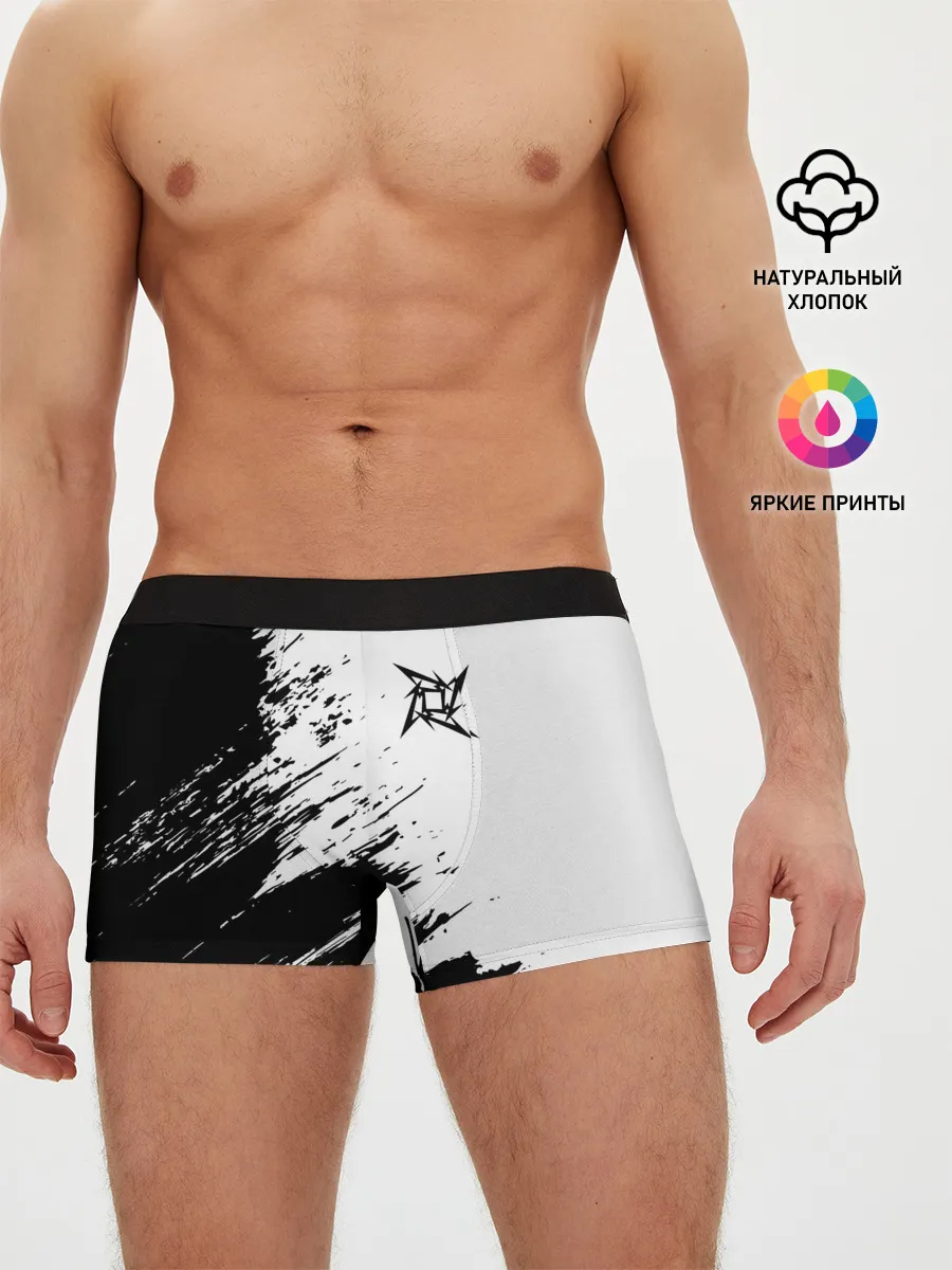 Мужские трусы боксеры / METALLICA / МЕТАЛЛИКА