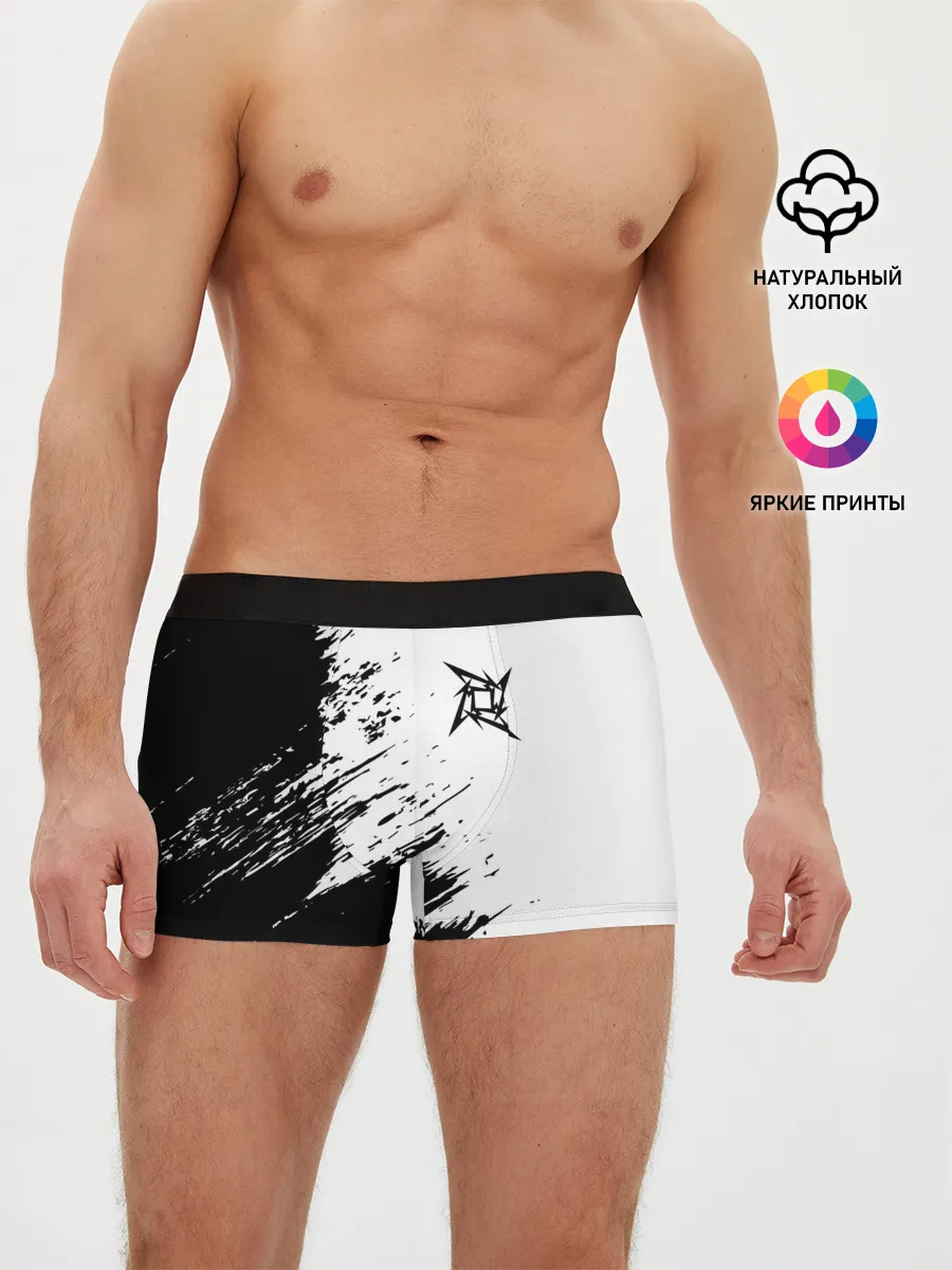 Мужские трусы боксеры / METALLICA / МЕТАЛЛИКА