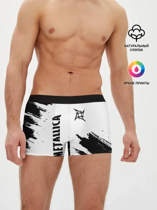 Мужские трусы боксеры / METALLICA / МЕТАЛЛИКА