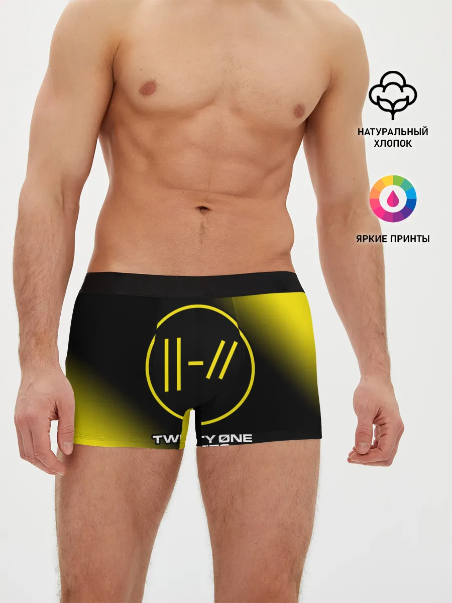 Мужские трусы боксеры / TWENTY ONE PILOTS / 21 PILOTS
