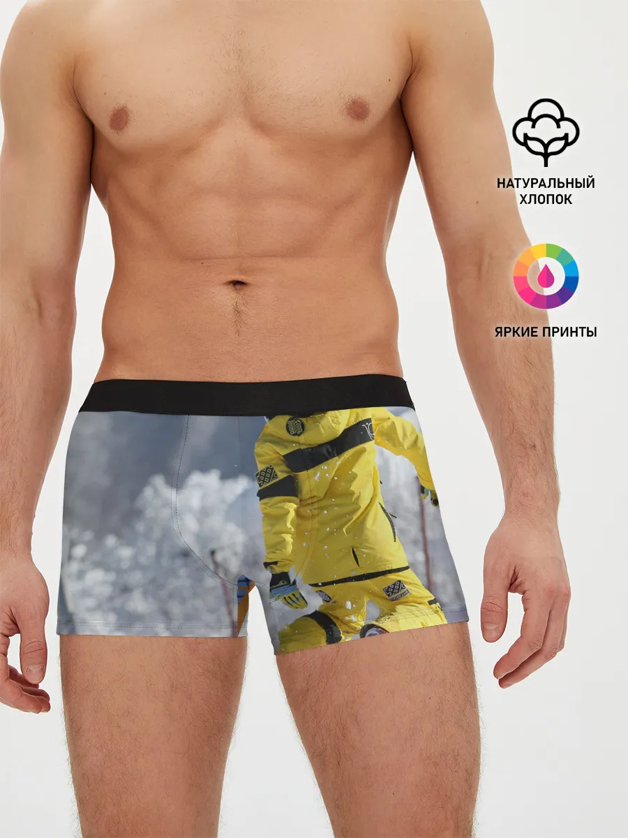 Мужские трусы боксеры / сноубордист