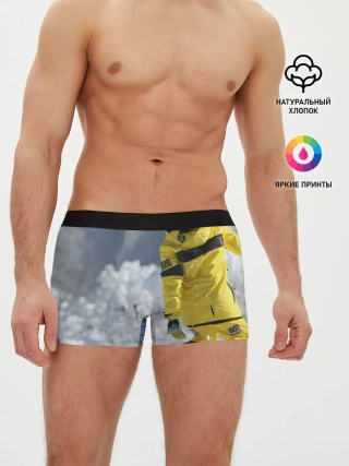 Мужские трусы боксеры / сноубордист