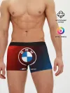 Мужские трусы боксеры / BMW / БМВ