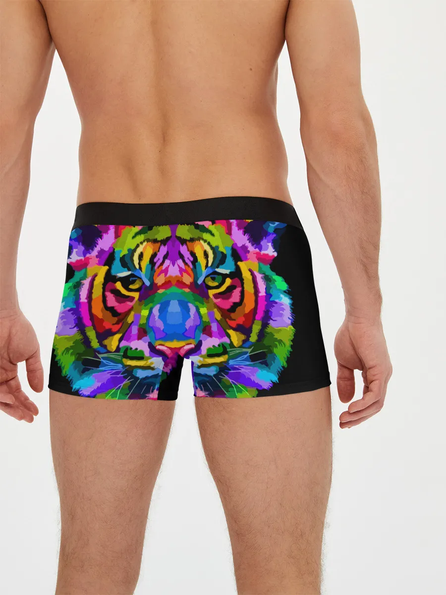 Мужские трусы боксеры / Neon tiger
