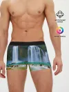 Мужские трусы боксеры / водопад